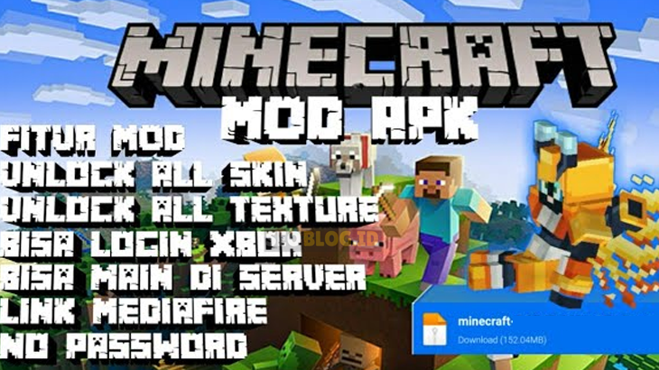 Spesifikasi Dan Link Download Minecraft Apk MOD
